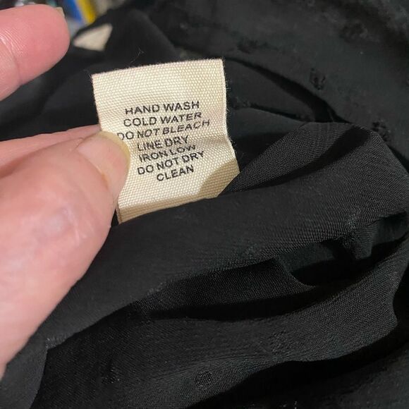 Y2K Sheer Lace Empire Waist Top Size Small Victorian Whimsigoth Fairy Croquette - Picture 10 of 13